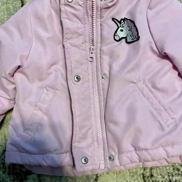 Oshkosh Purple Unicorn Coat - Picture 4 of 7